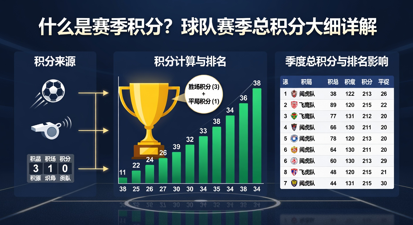 什么是赛季积分？球队赛季总积分大细详解