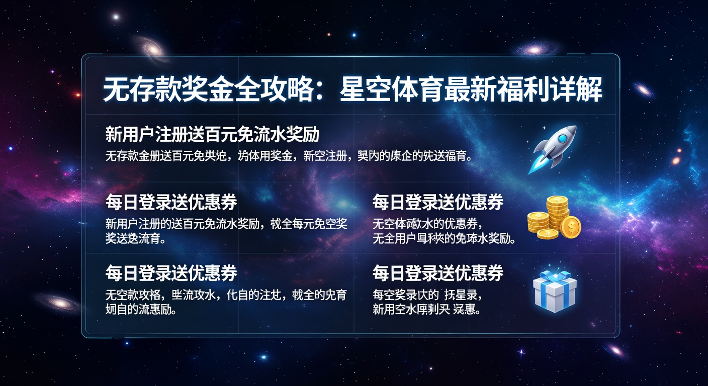 无存款奖金领取指南：星空体育体育福利