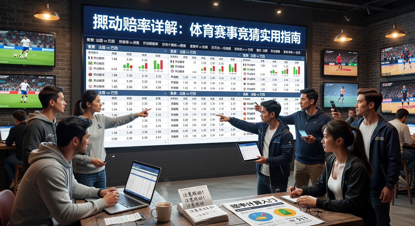 即时赔率详解：掌握体育赛事竞猜关键技巧