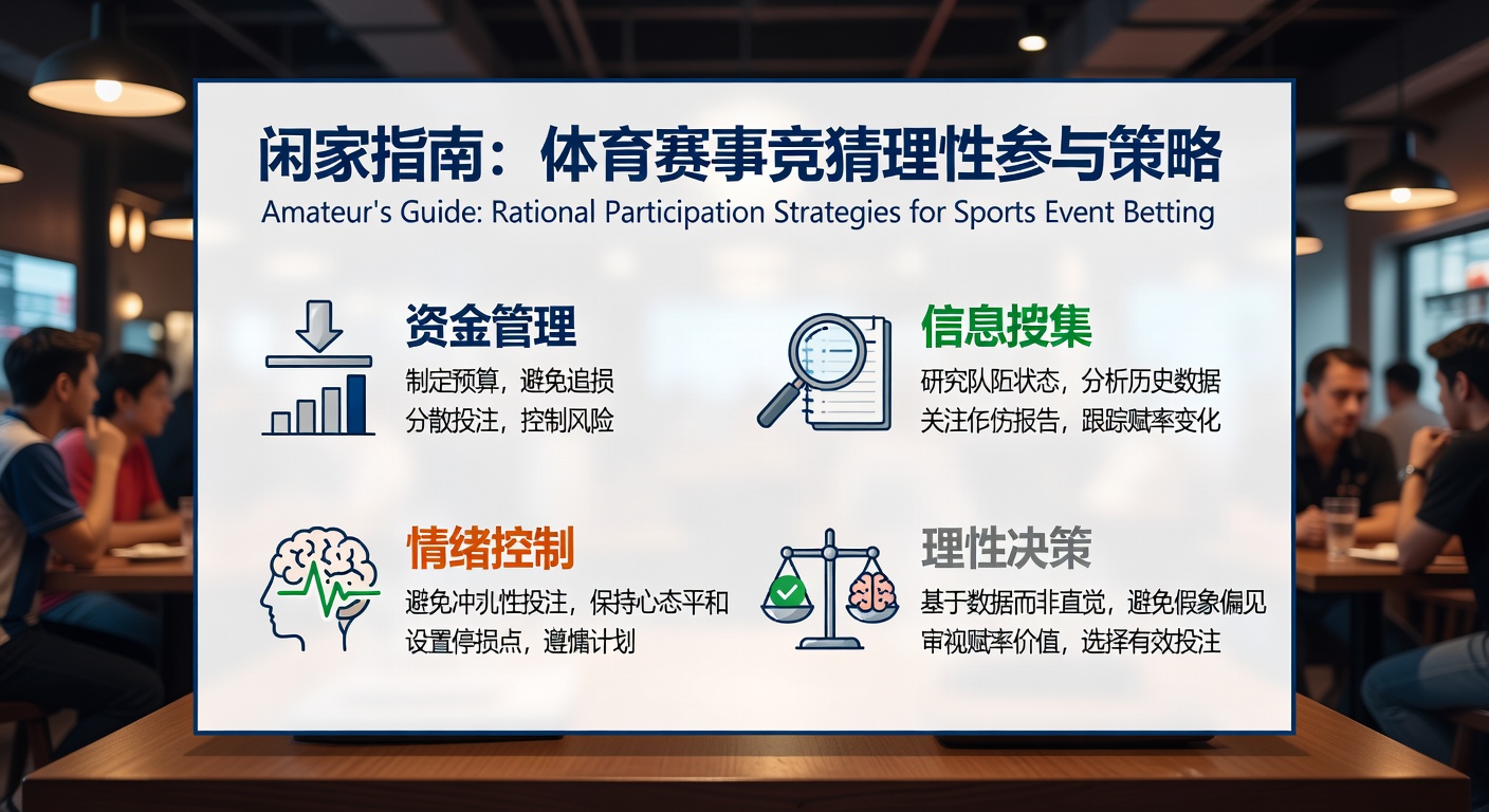 闲家指南：体育赛事竞猜理性策略