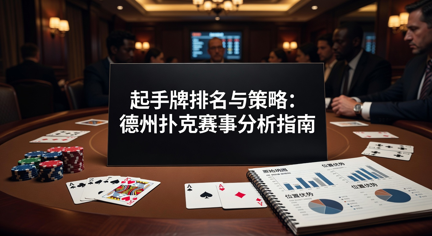 起手牌排名攻略：德州扑克赛事分析新手指南